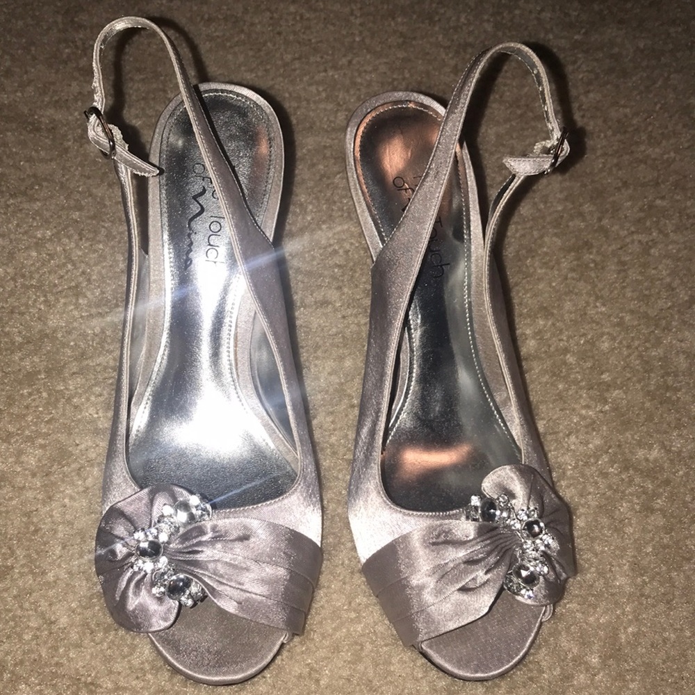 Silver heels